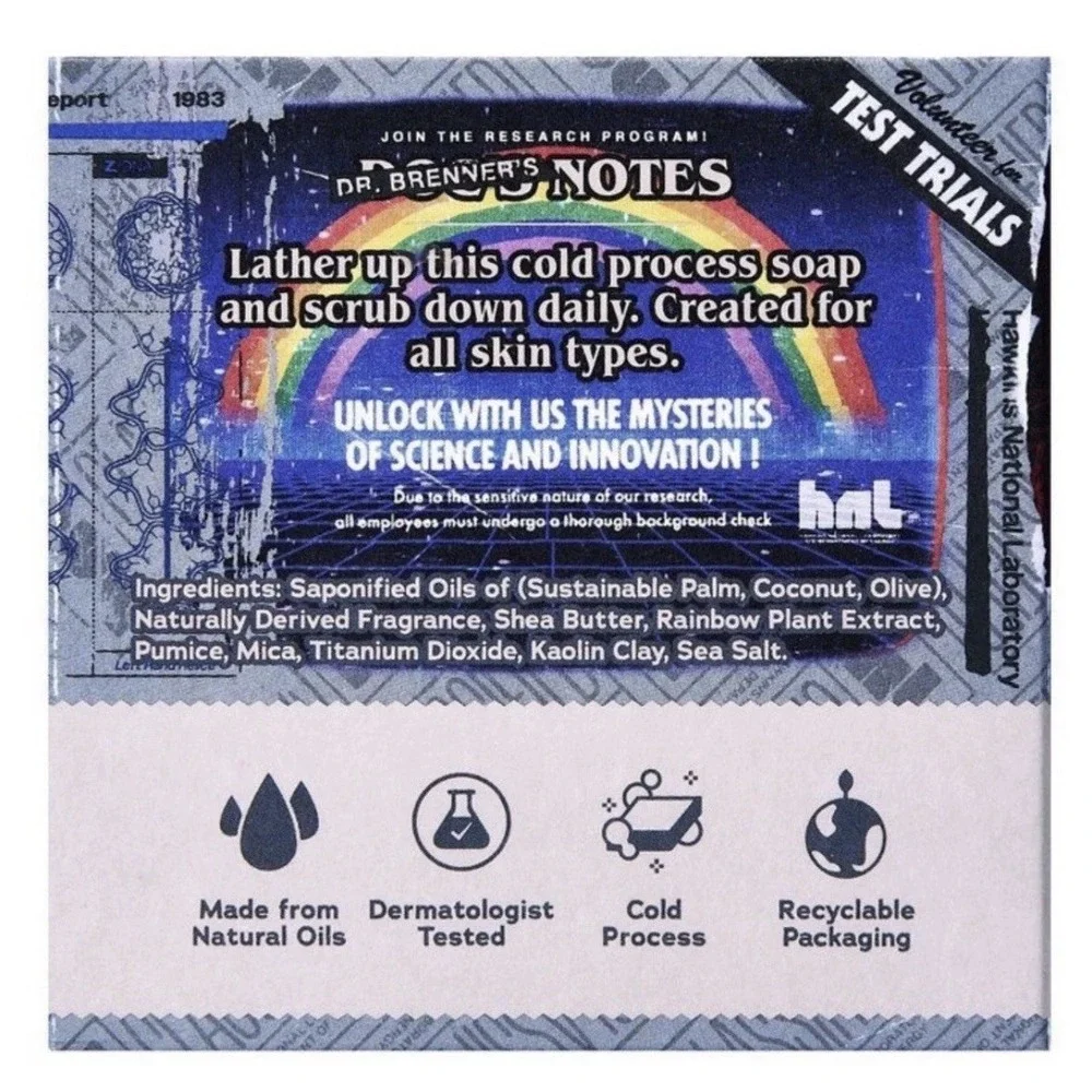 Dr. Squatch‎ X STRANGER THINGS Limited Edition Bar Soap FULL SET OF 4 - Season 5